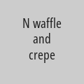 N waffle and crepe
