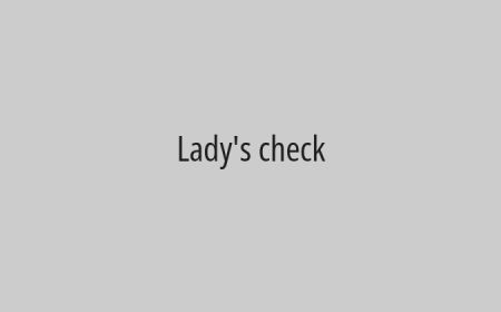 Lady's check