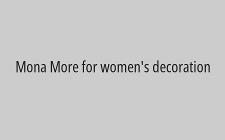 Mona More for women's decoration